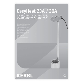 Használati útmutató – Tejmelegítő növendékállatoknak, 2300 W