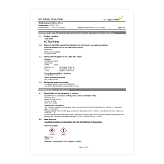 Biztonsági adatlap - 0740, 0741