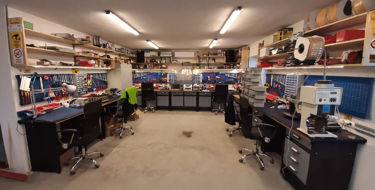 Az Agro Electro első saját műhelye