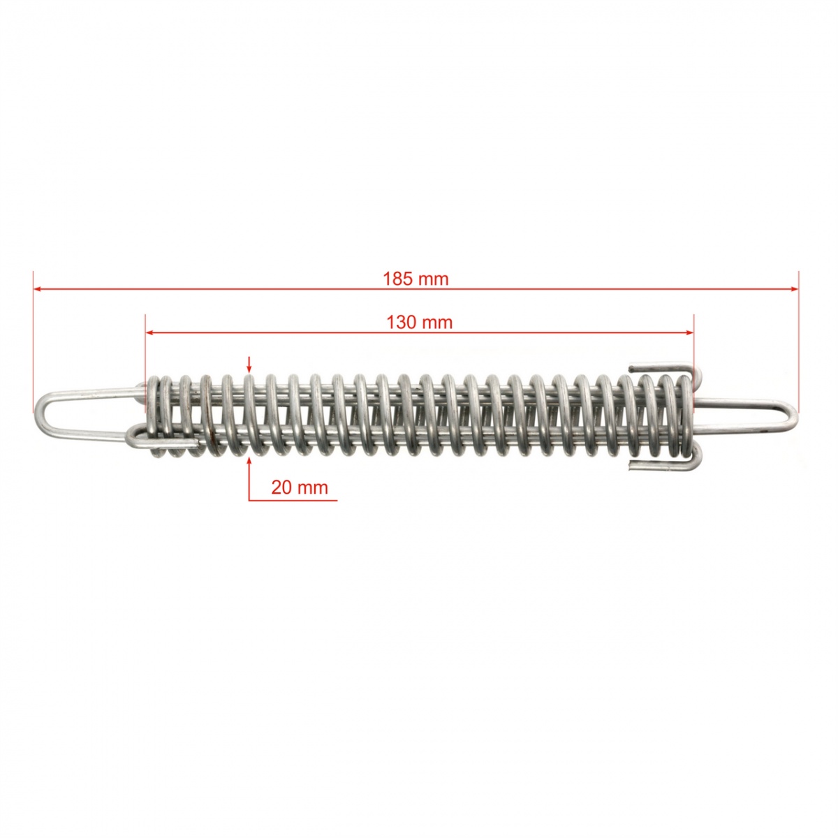 Feszítő rugó 1,6 mm-es huzalnak