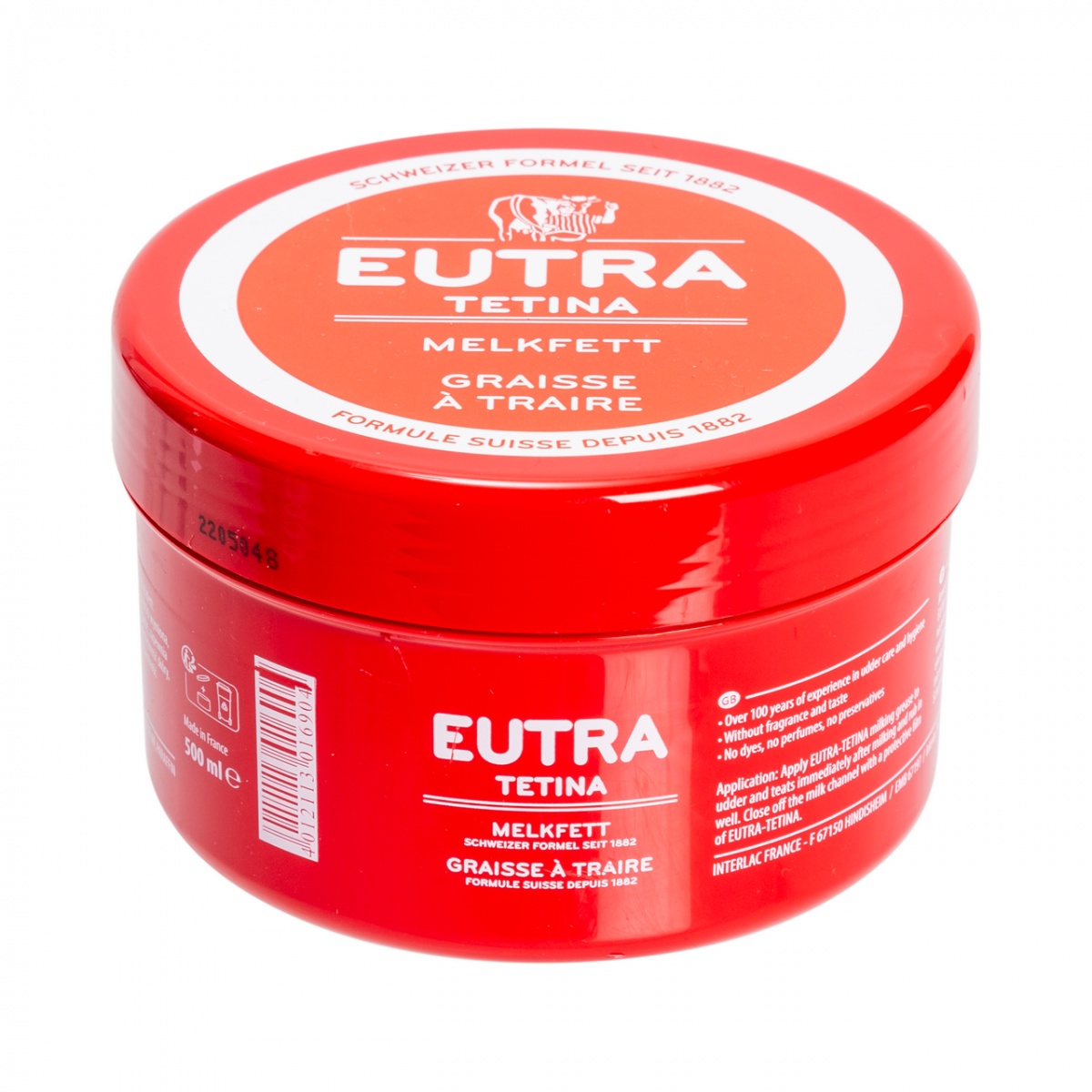 Eutra tőgyápoló krém, 500 ml