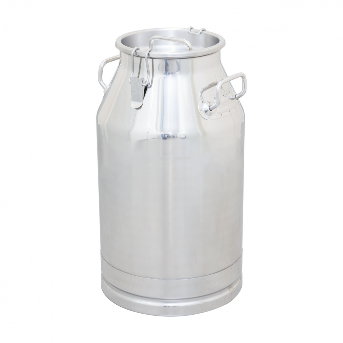 Inox tejhordó kondér, csatos fedéllel, 40 liter