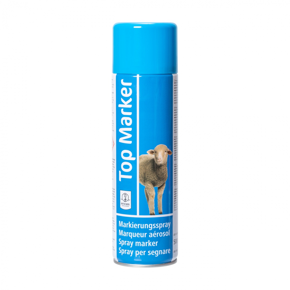 TopMarker kék jelölő spray juhoknak, 500 ml