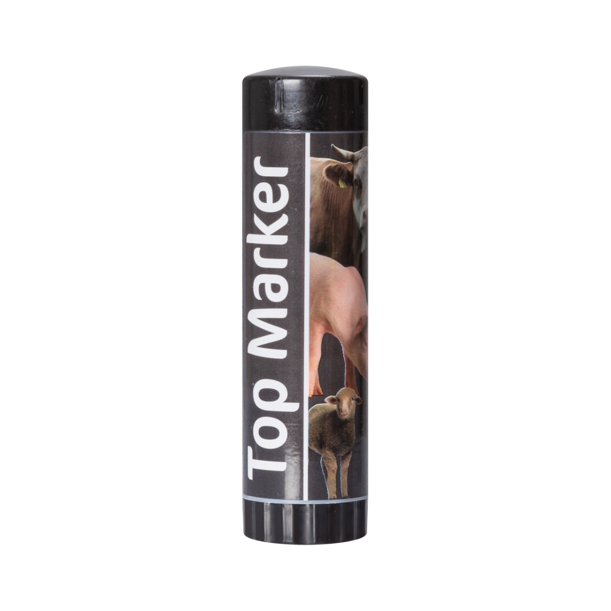 TopMarker ideiglenes állatjelölő zsírkréta, fekete, 60 ml