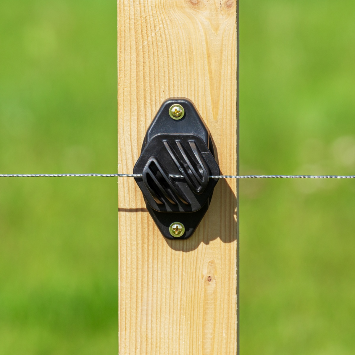 Szigetelő permanens kerítésekhez, 2,5 mm-es acélhuzalnak, 10 db