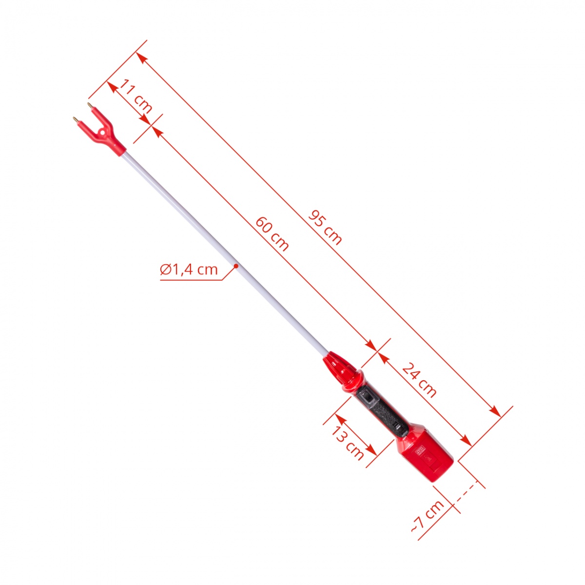 AniShock PRO 2500, akkumulátoros szarvasmarha ösztöke