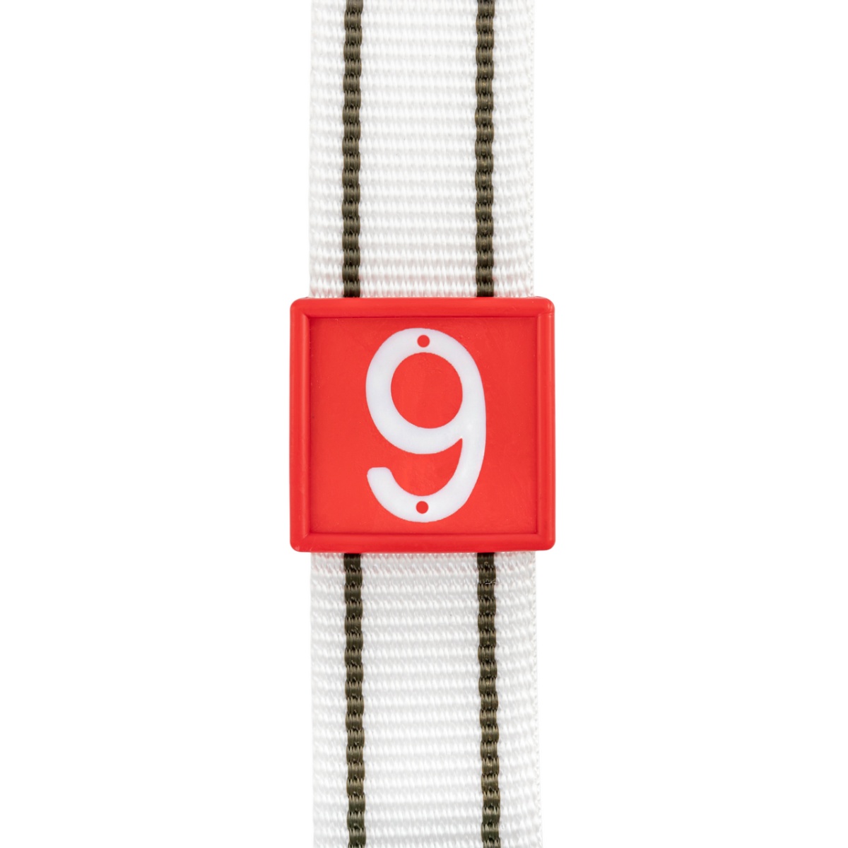 Állatjelölő számjegyek nyakpántra, 6-os vagy 9-es szám, 10 db