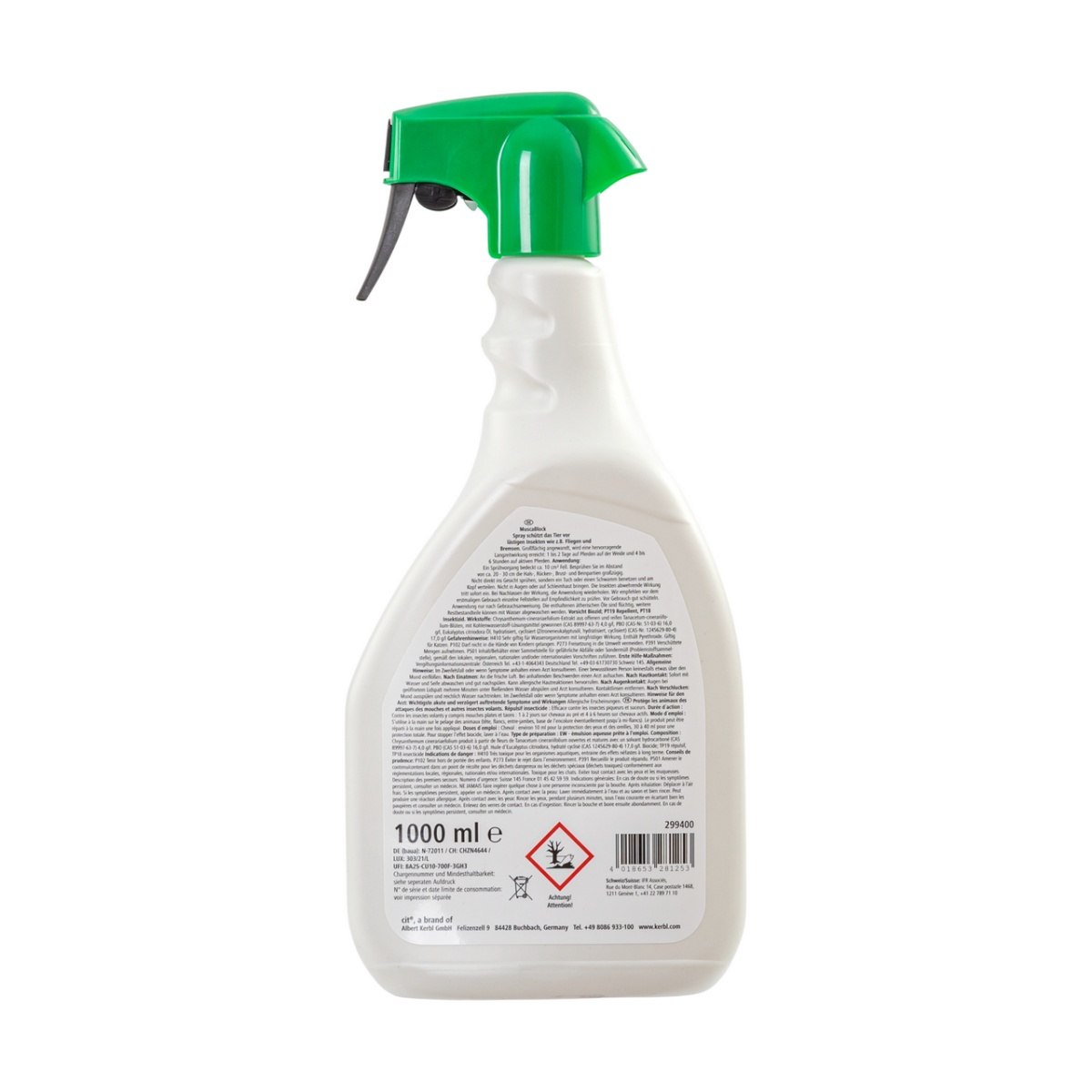CIT MuscaBlock légyriasztó spray, 1 liter