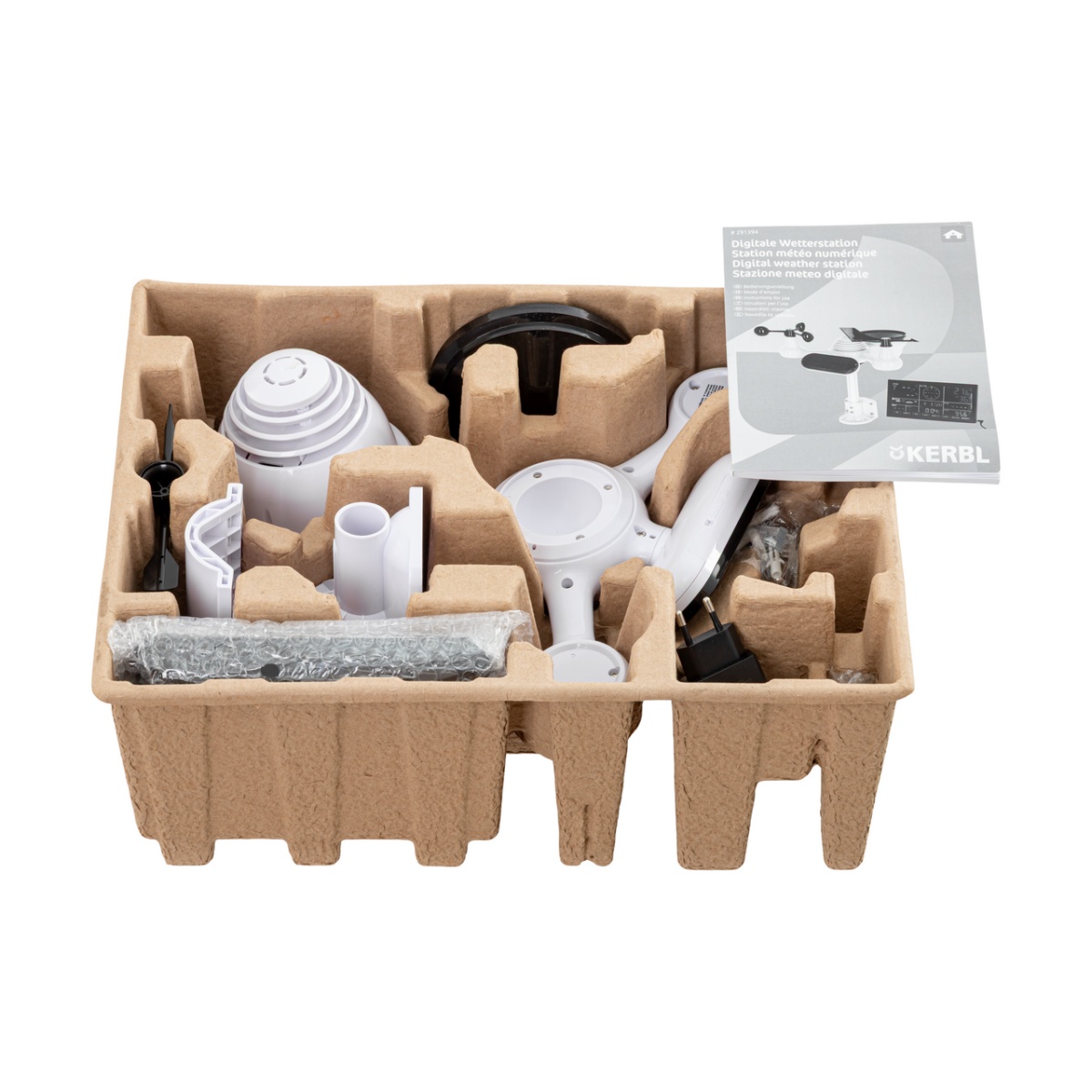 Digitális időjárás-állomás 7 az 1-ben, WiFi kapcsolattal és mobilalkalmazással