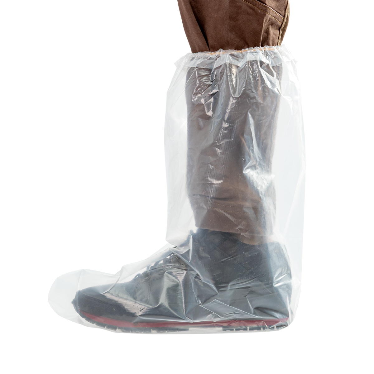 Hosszú eldobható cipővédő, 40 × 50 cm, 100 db