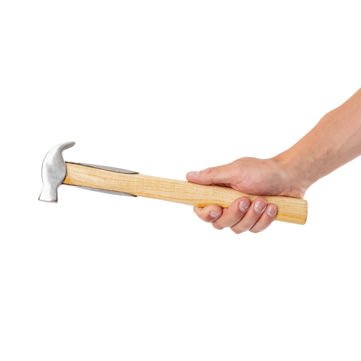Patkolókalapács megerősített fa nyéllel, ~33 cm