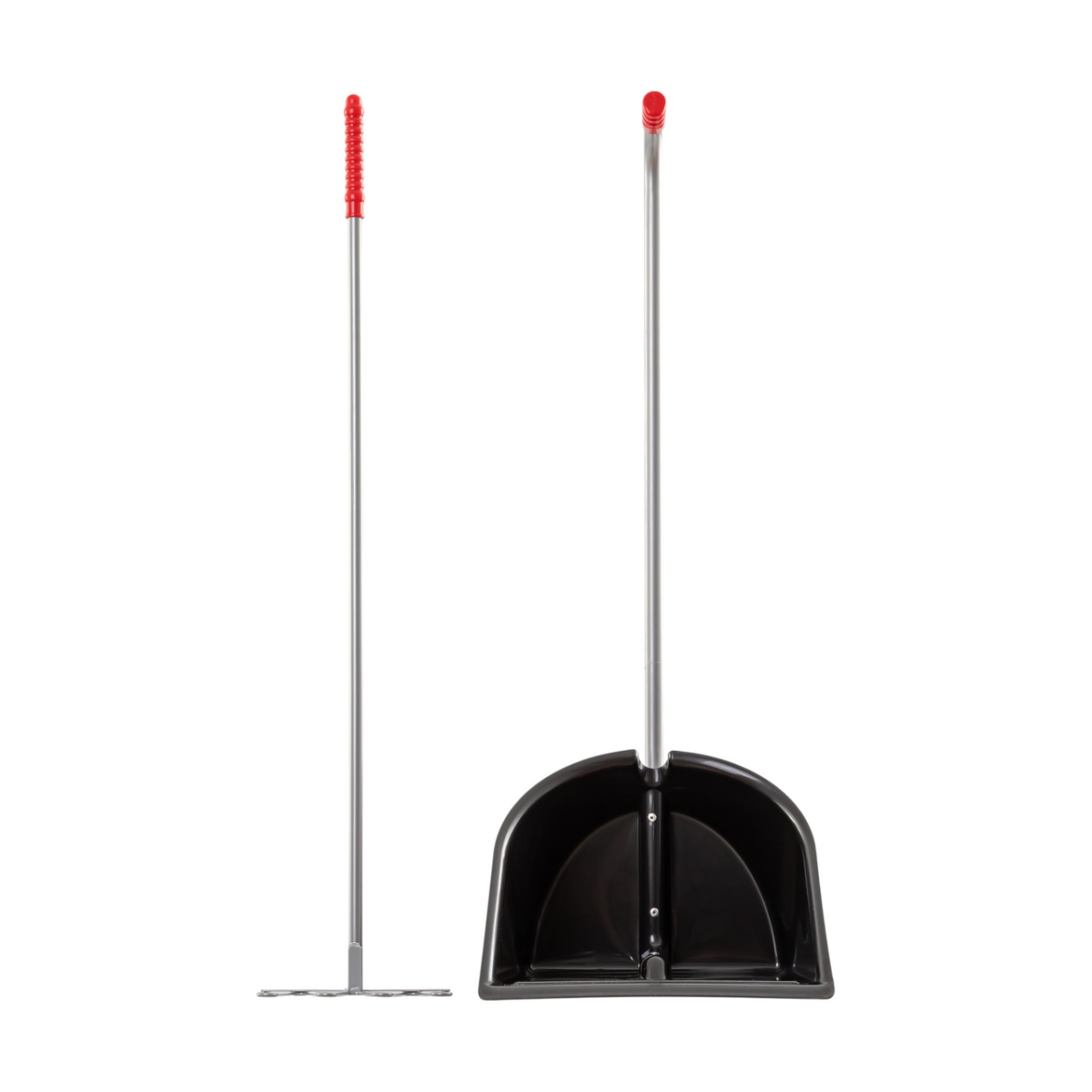 Mistboy trágyalapát gereblyével, fekete, 90 cm