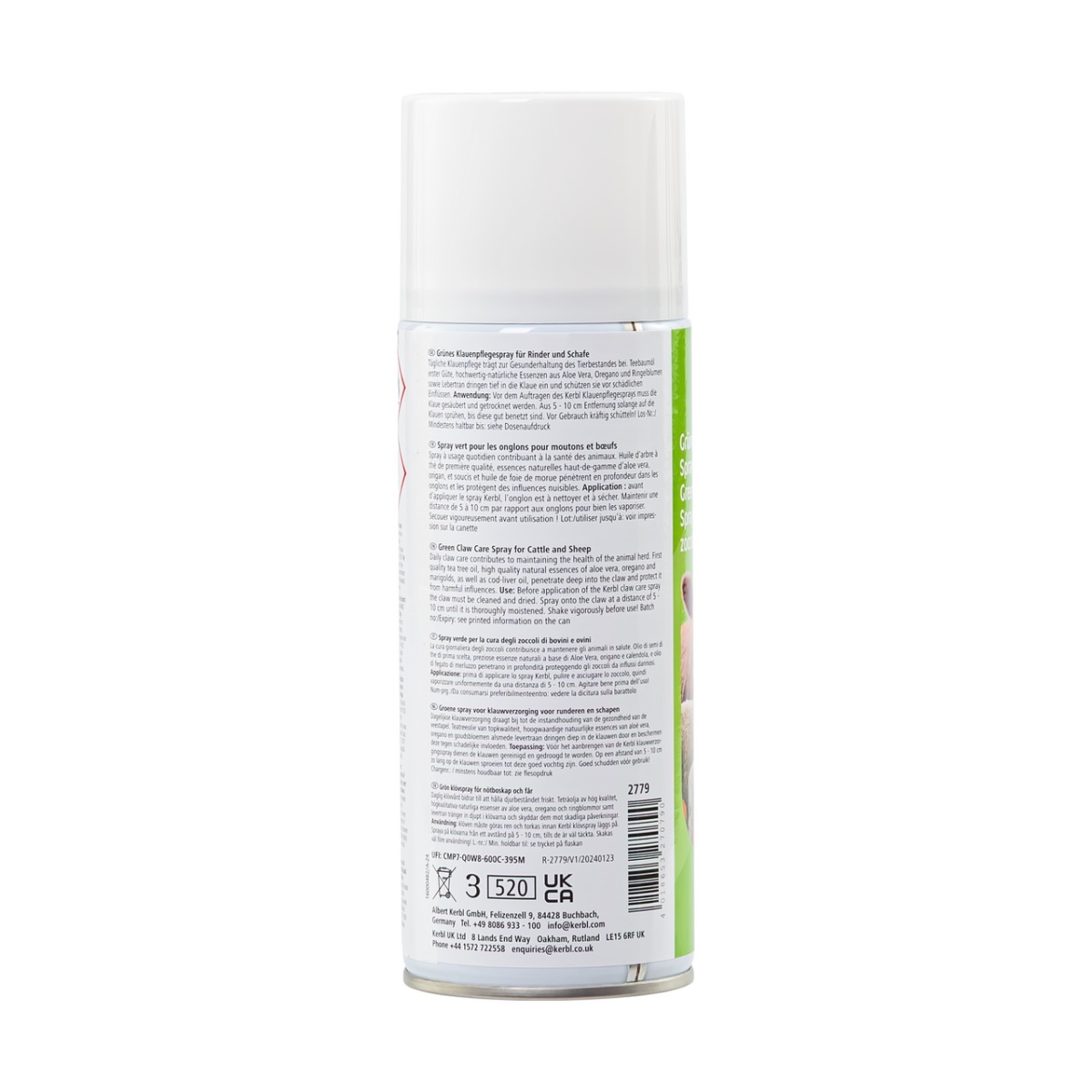 Zöld pataápoló spray, 400 ml