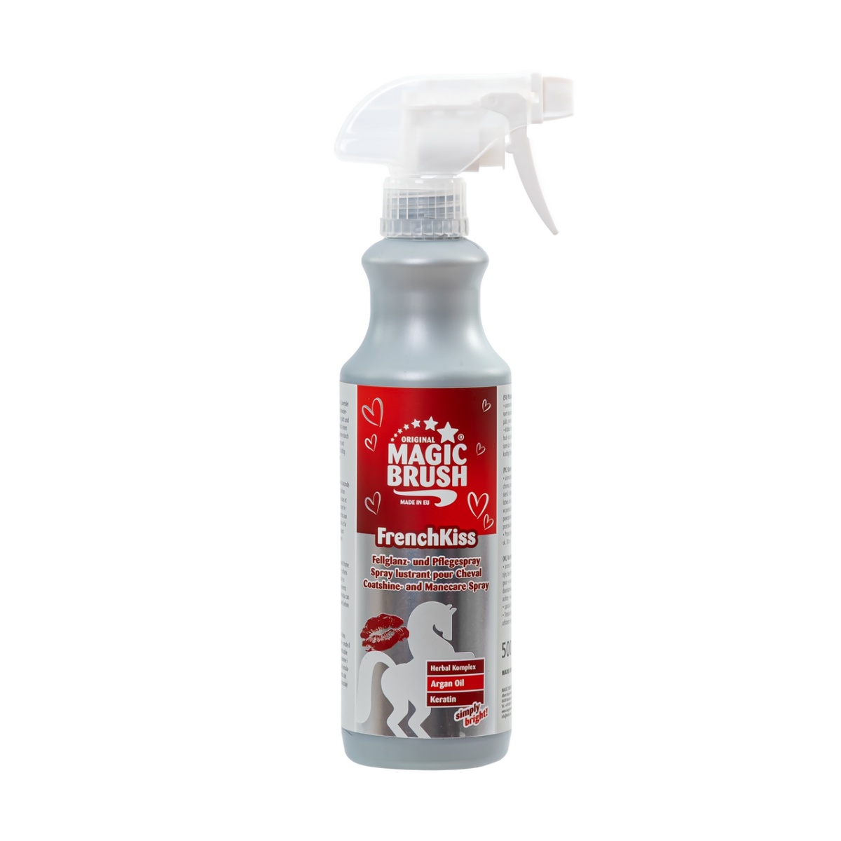 Sörényápoló spray, FrenchKiss illattal, MagicBrush, 500 ml
