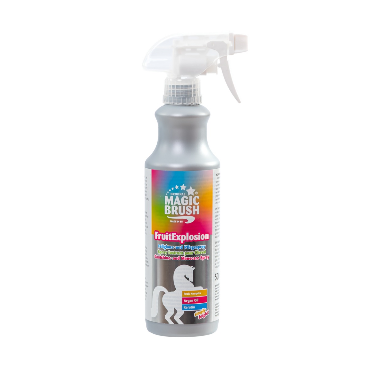 Sörényápoló spray, FruitExplosion illattal, MagicBrush, 500 ml