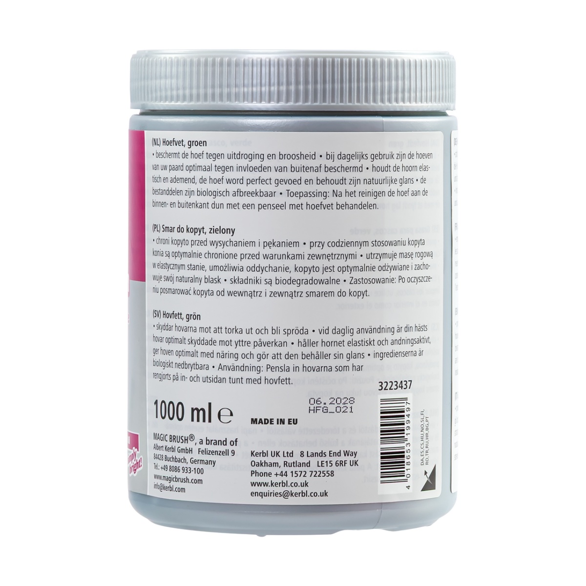 Zöld patazsír, MagicBrush, 1000 ml