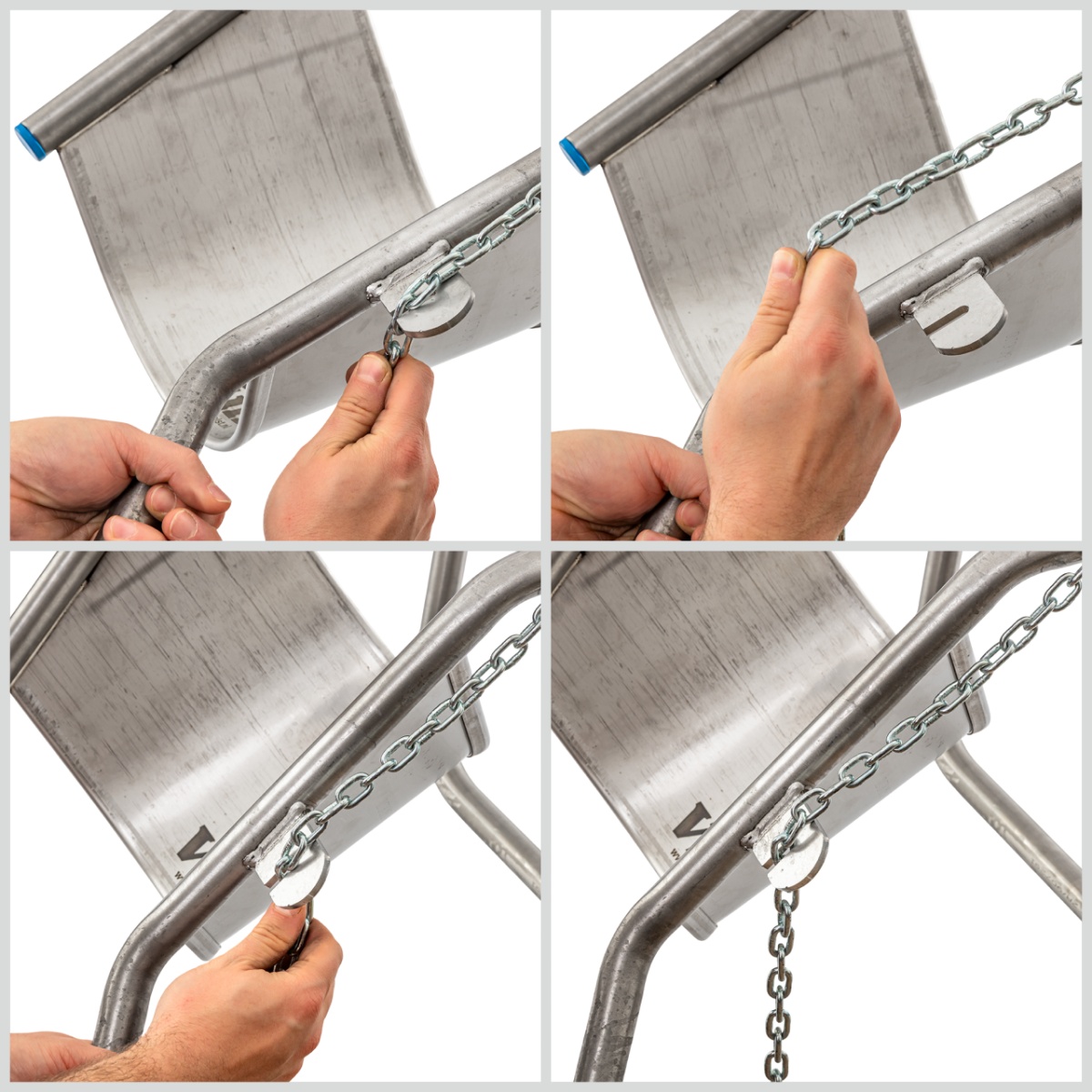 Állítható fejrögzítő szarvasmarhák kezeléséhez