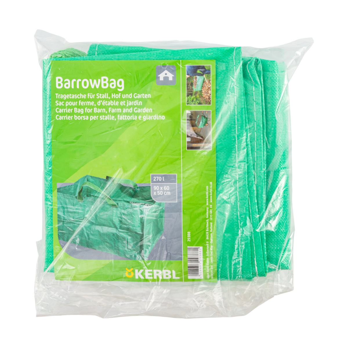 Kerti zsák, BarrowBag, 270 literes