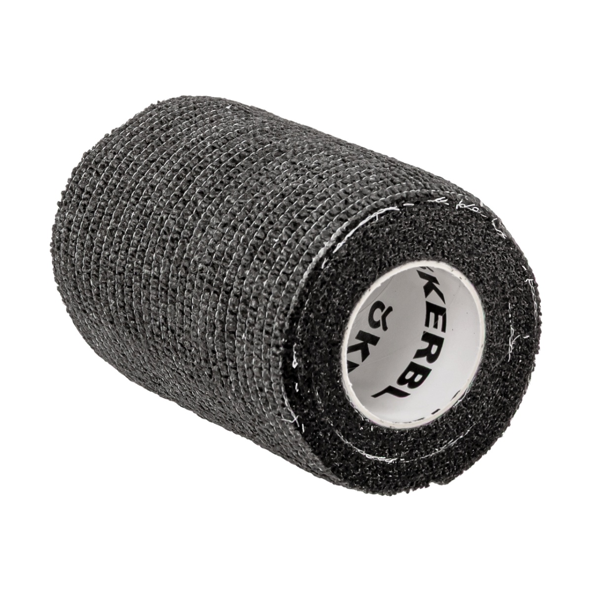 Öntapadó patakötöző, Equilastic, fekete, 450 × 7,5 cm