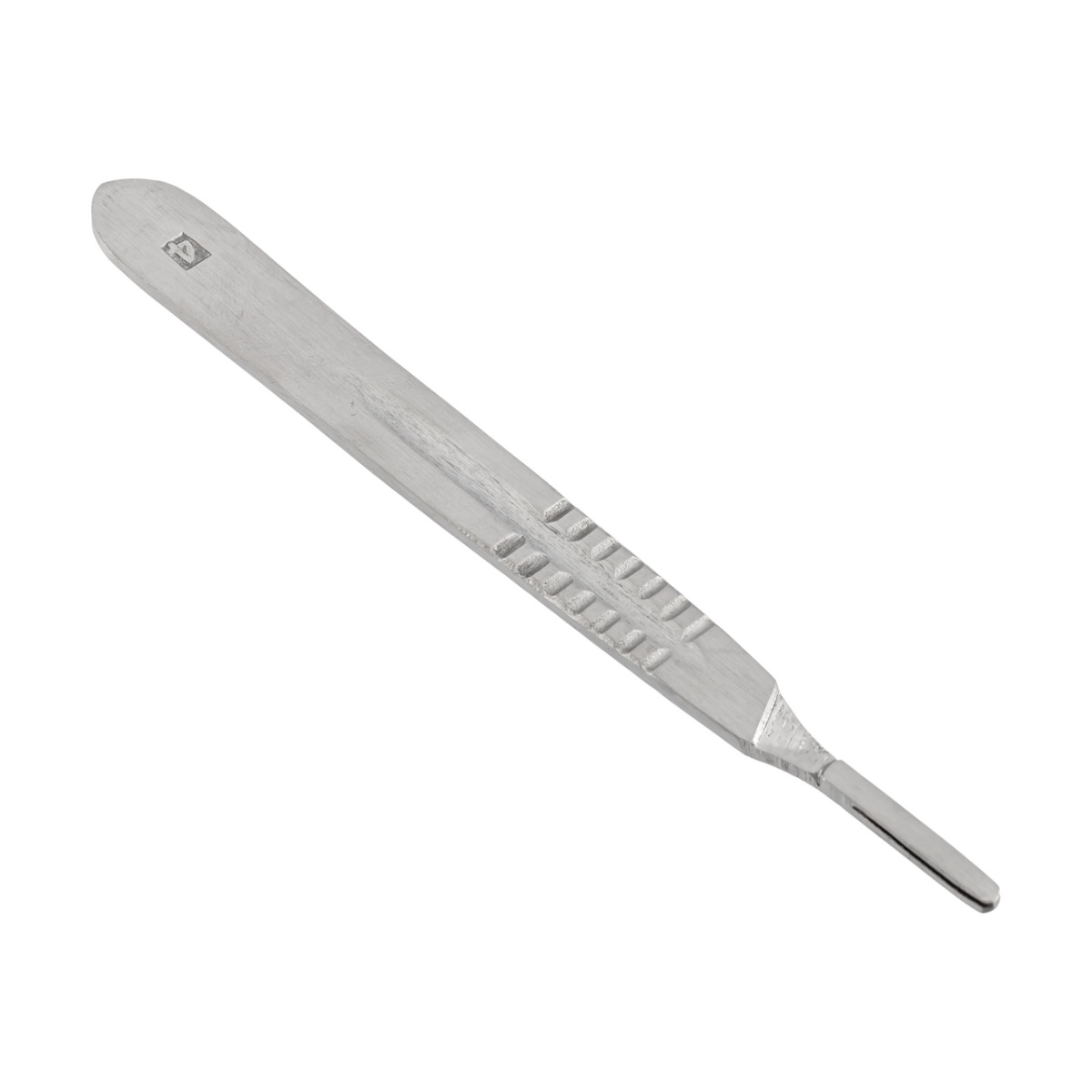 Állatorvosi szikenyél, rozsdamentes acélból, 4-es típus