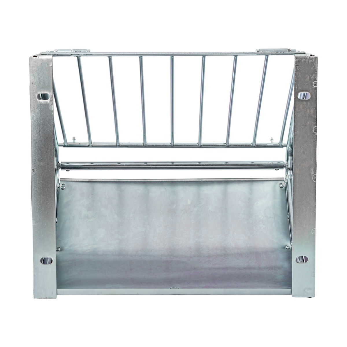 Falra szerelhető fém szénatartó, 60 × 53 cm