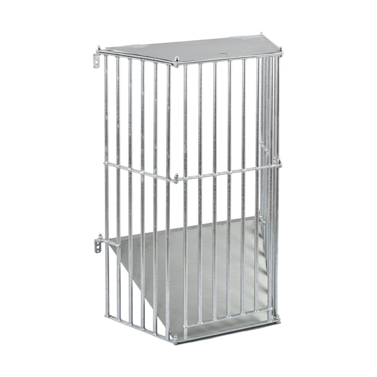 Falra szerelhető fém szénatartó, 81 × 114 cm