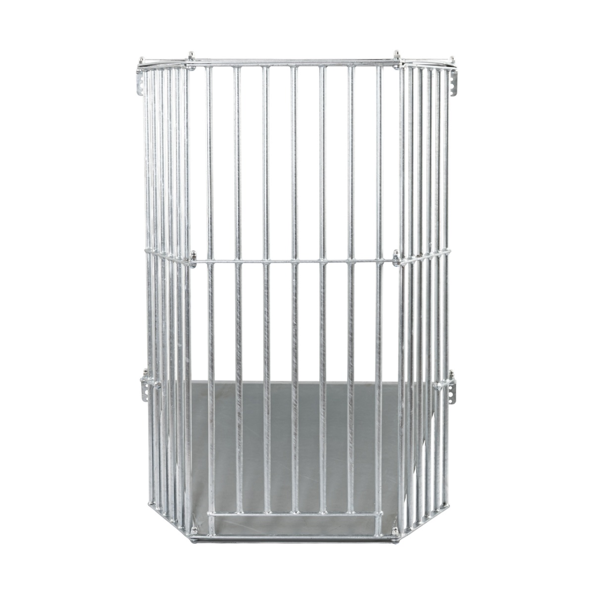 Falra szerelhető fém szénatartó, 81 × 114 cm