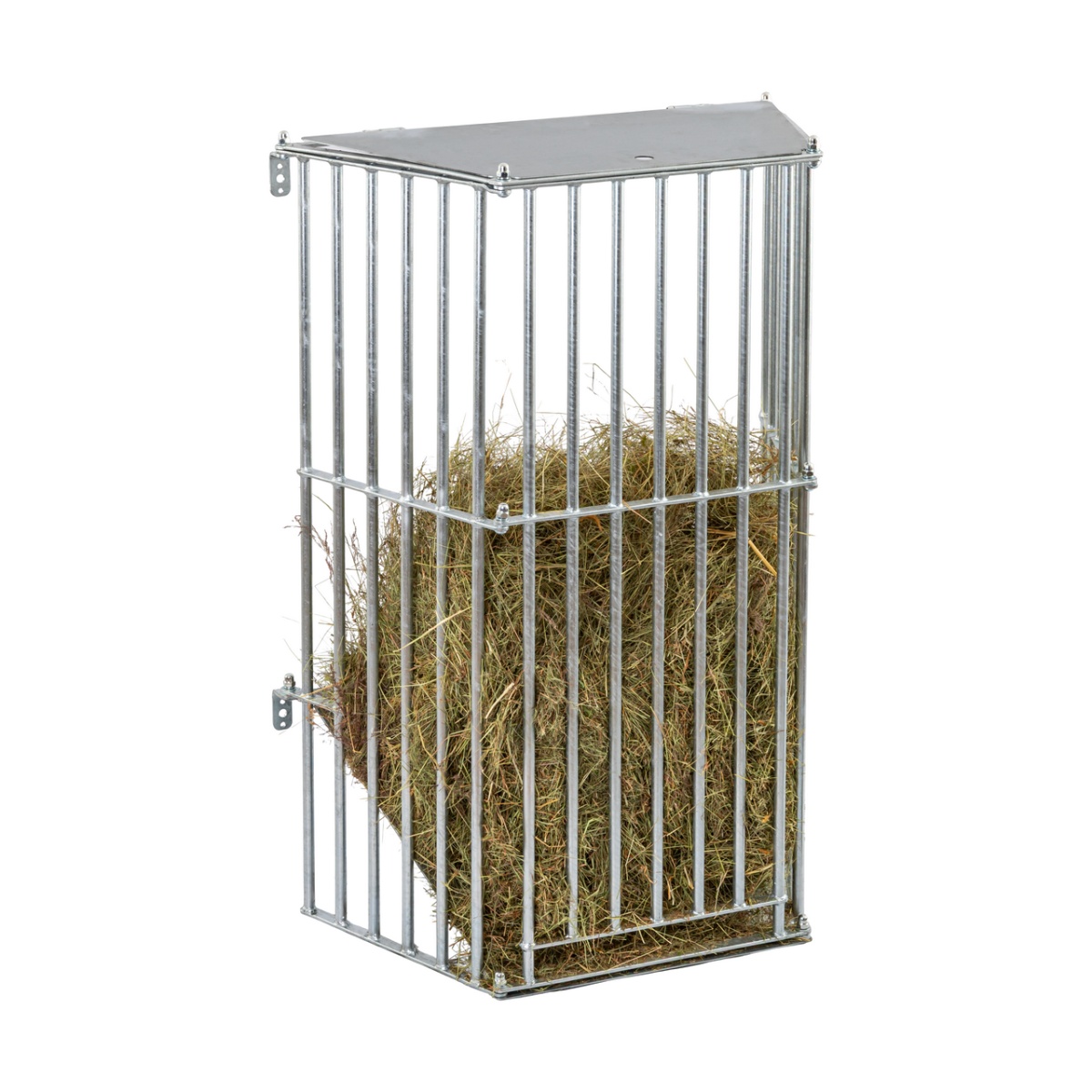 Falra szerelhető fém szénatartó, 81 × 114 cm