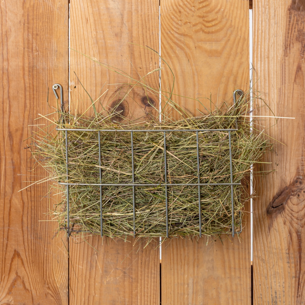 Fém szénatartó nyulaknak, 25 × 10 × 15 cm