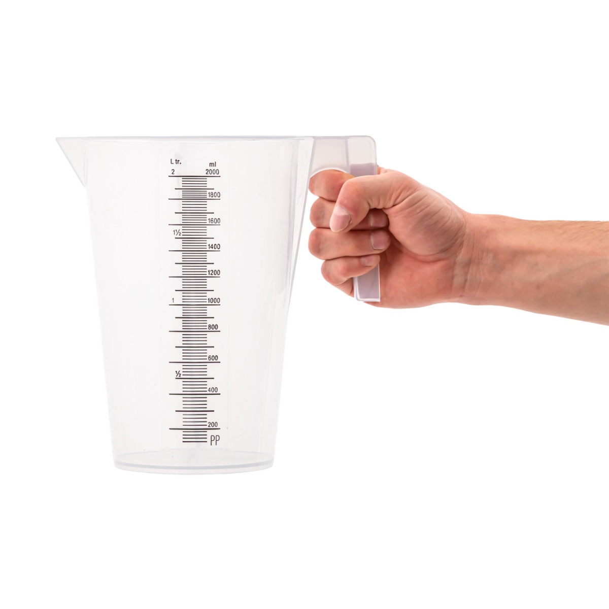 Mérőkanna, műanyag, 2 literes