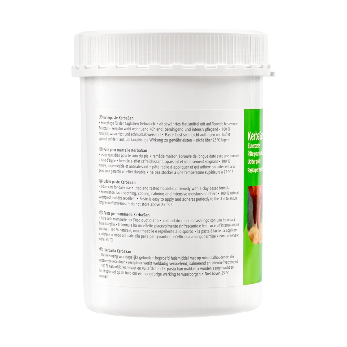 Agyagos tőgypaszta, KerbaSan, 1,5 kg