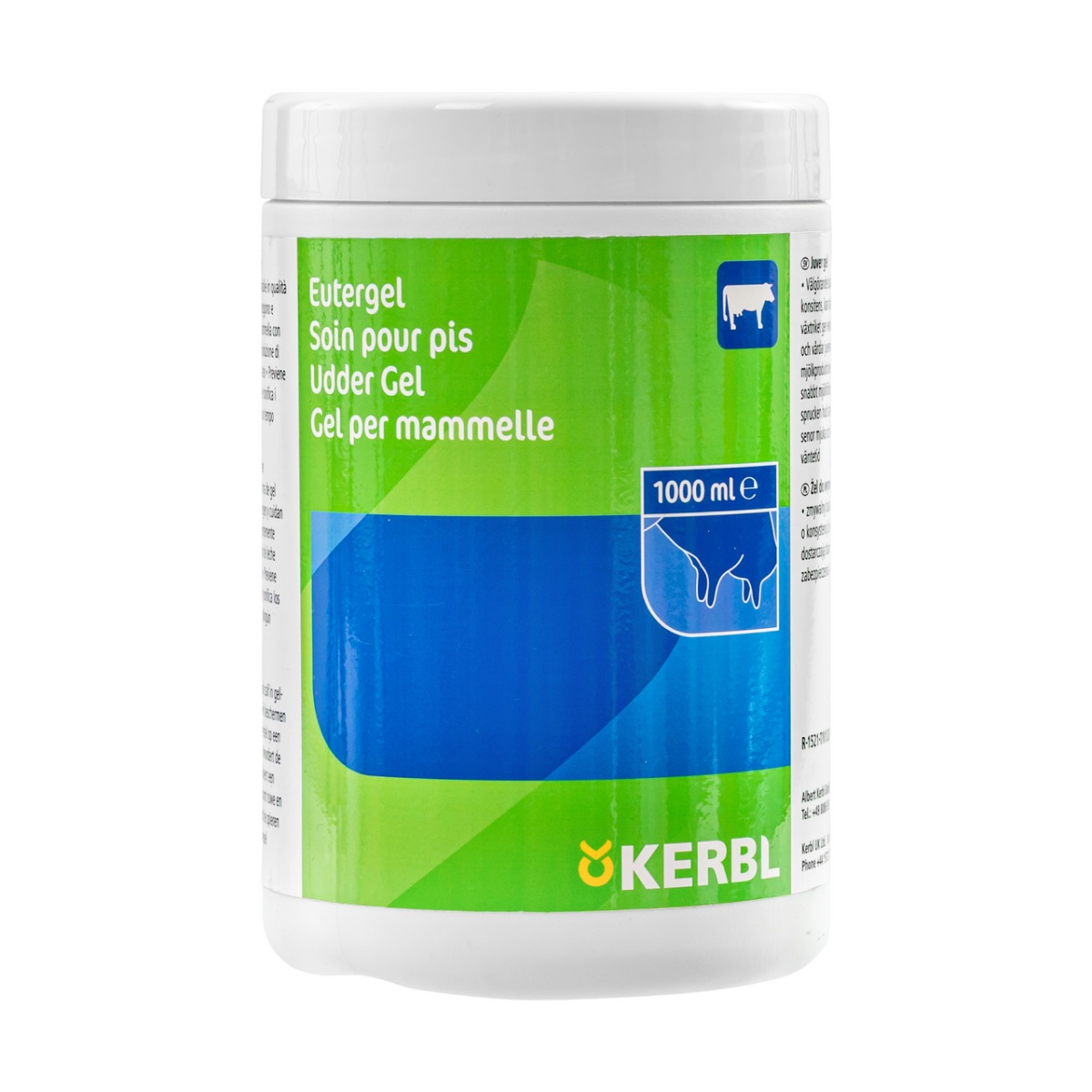 Zöld tőgyápoló gél, 1000 ml