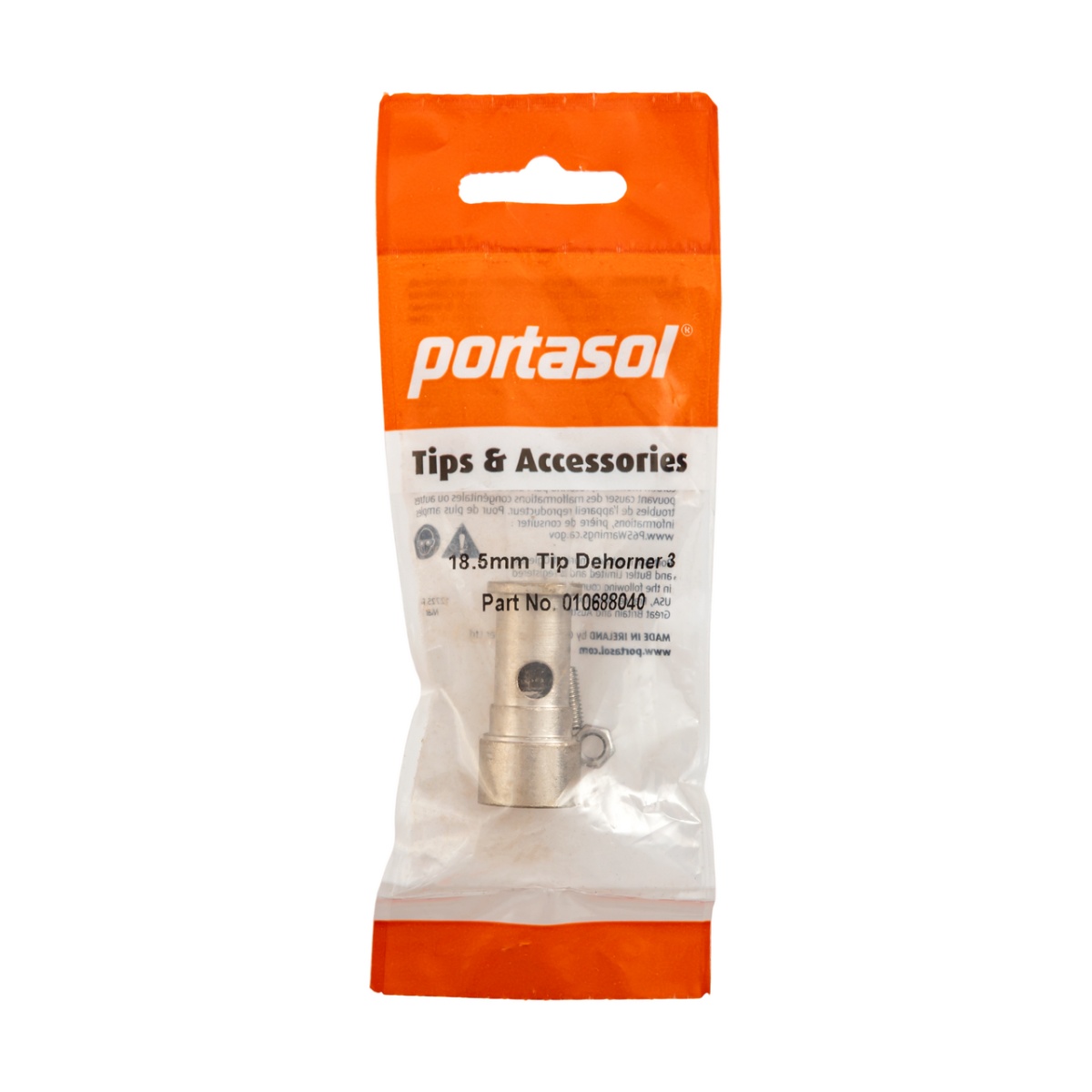 Cserefej Portasol 3 gázos szarvtalanítóhoz, Ø18,5 mm