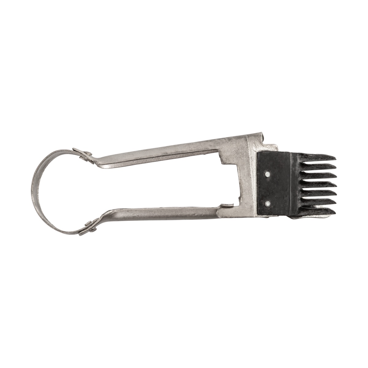 Kézi juhnyíró olló ritka fogazattal, alkalmi nyíráshoz, 25 cm