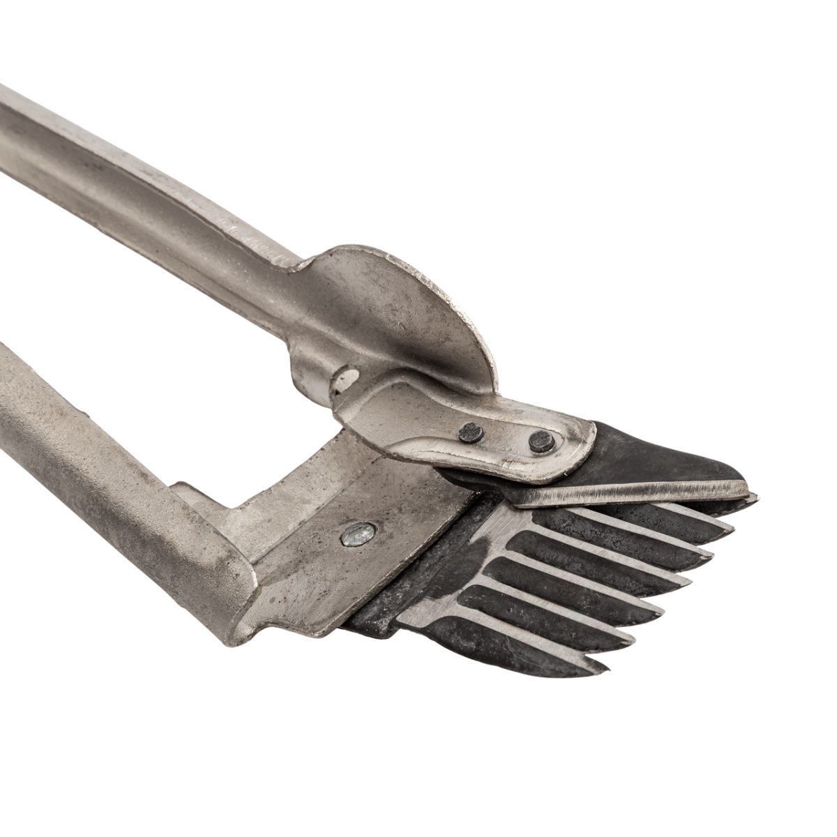 Kézi juhnyíró olló ritka fogazattal, alkalmi nyíráshoz, 25 cm