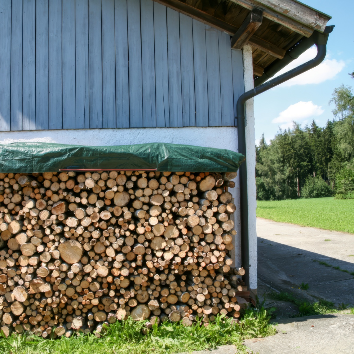 Védőponyva, PolyGuard, 210 g/m², 10 × 8 m