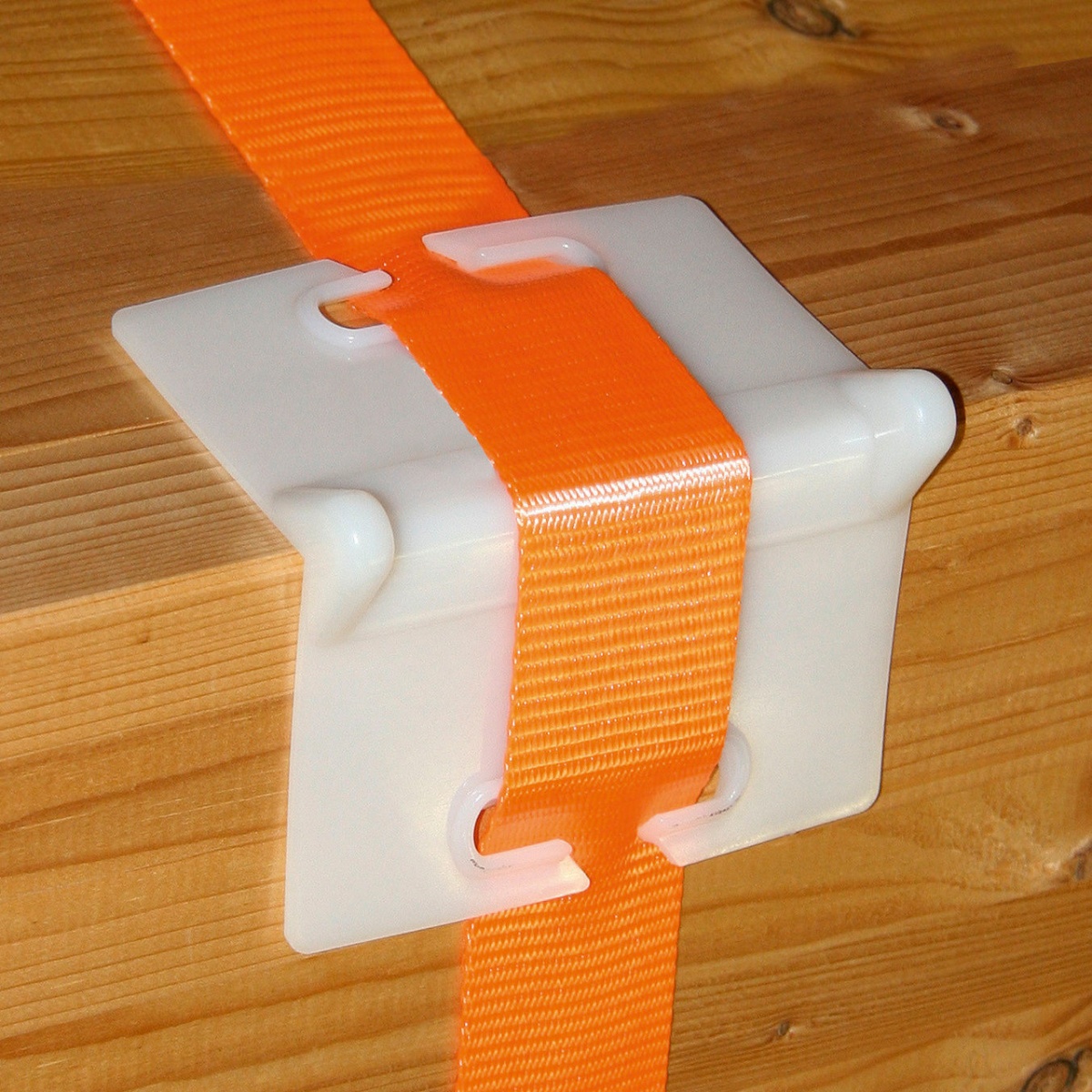 Védősarok rögzítőhevederhez, max. 55 mm