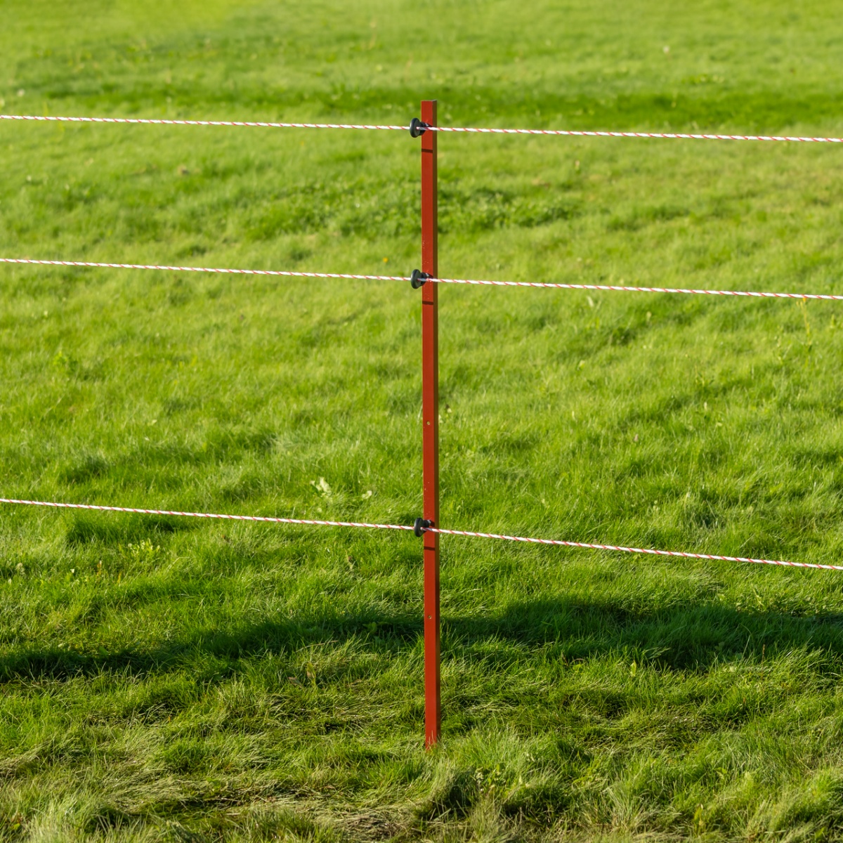 Szögacél fémoszlop, 25 × 25 mm, 165 cm, 10 db.