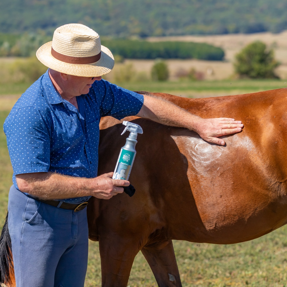 Tisztító spray lovaknak, MagicBrush, 500 ml