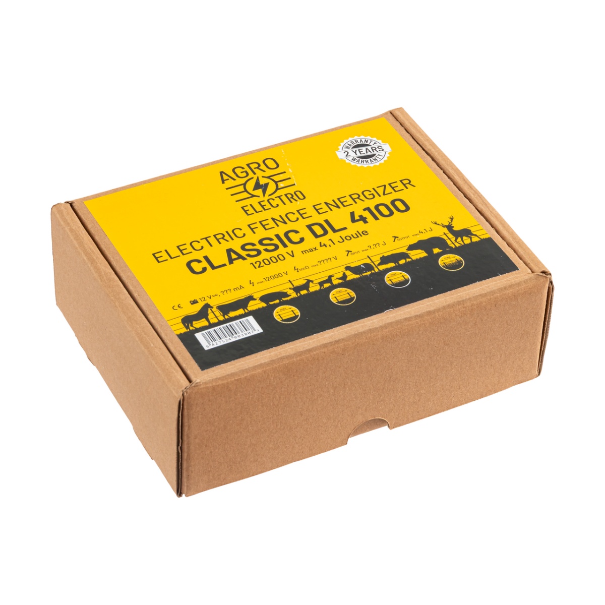 Classic DL 4100 villanypásztor készülék, 12 V, 4,1 Joule, hálózati adapterrel