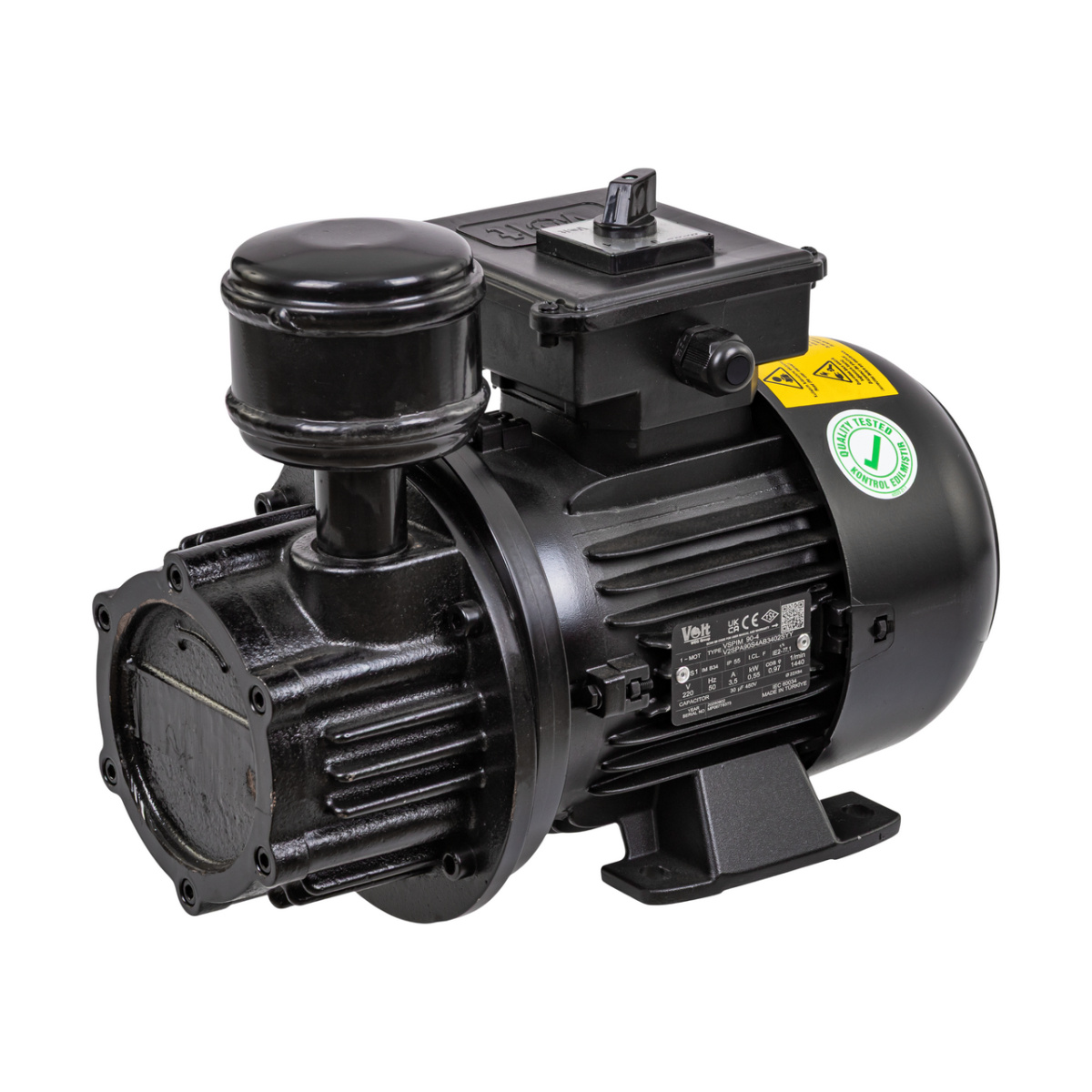 Száraz vákuumszivattyú fejőgépekhez, 210 liter/perc, 230 V, 550 W