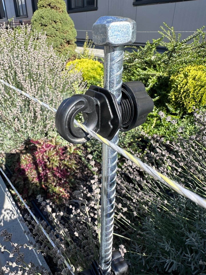 Termékértékelés - Gyűrűs szigetelő, fémrúdra szerelhető, 10 db. - agroelectro.hu
