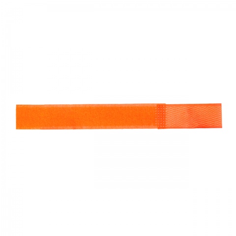 Tépőzáras bokaszalag juhoknak és kecskéknek, zöld + narancs, 150 × 20 mm