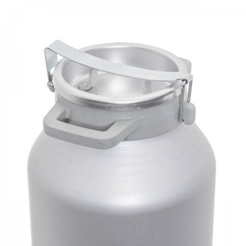 Alumínium tejhordó kondér, csatos fedéllel, 30 liter