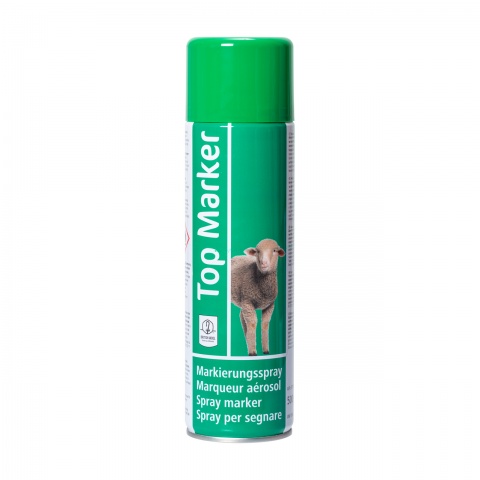 0696 - TopMarker zöld jelölő spray juhoknak, 500 ml - 3470 Ft