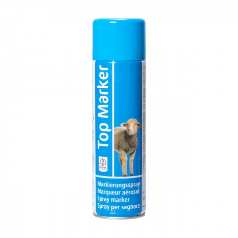 0697 - TopMarker kék jelölő spray juhoknak, 500 ml - 3470 Ft