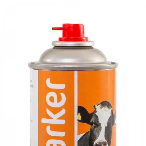 TopMarker narancssárga jelölő spray teheneknek, sertéseknek, kecskéknek, 500 ml