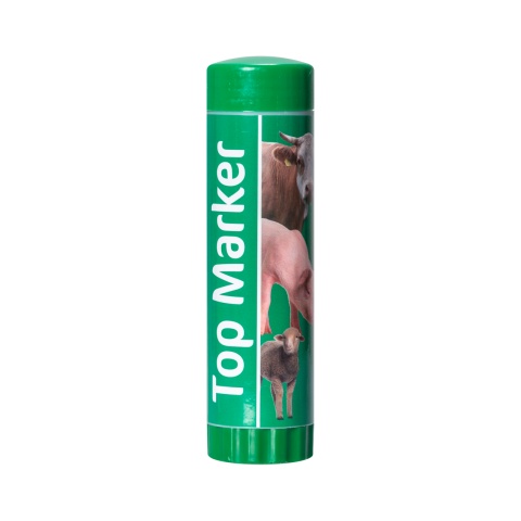 0706 - TopMarker ideiglenes állatjelölő zsírkréta, zöld, 60 ml - 620 Ft