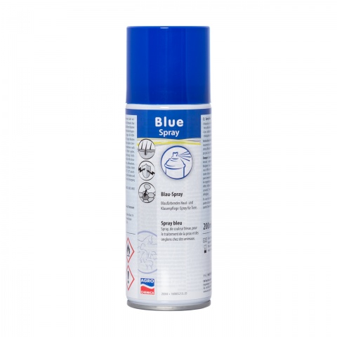 0740 - Fertőtlenítő kék spray, 200 ml - 4360 Ft