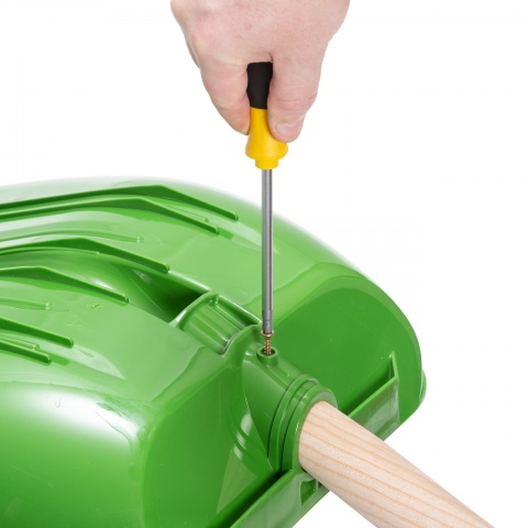 Gabona és hólapát, nyél nélkül, 40 × 42 cm